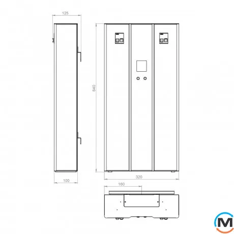 Трифазний стабілізатор Volter Etalon-S-21 (3х7), фото , зображення 3