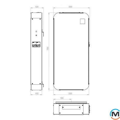Стабілізатор однофазний Volter Smart-14, фото , зображення 3