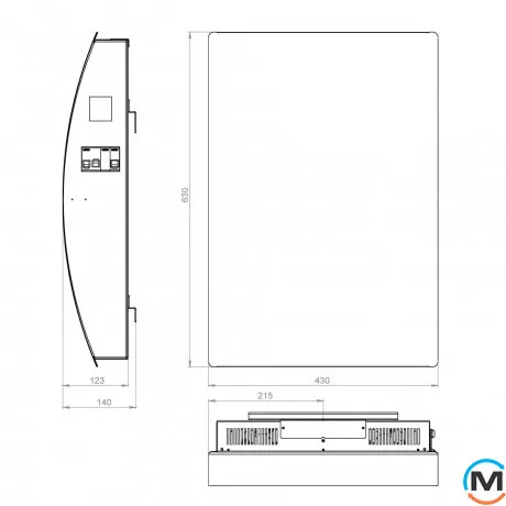 Трифазний стабілізатор Volter Parus-33 (3х11), фото , зображення 3