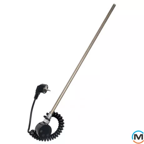 ТЕН для сушки для рушників ARTTIDESIGN ЧОРНИЙ 600 ват, фото , зображення 2