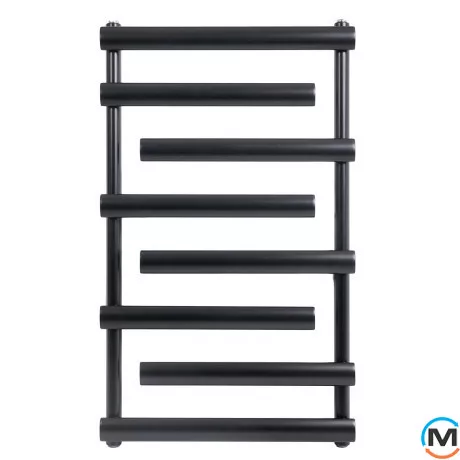 Дизайнерський сушка для рушників ARTTIDESIGN LION 8/900 чорний матовий, Колір: Чорний, фото , зображення 2