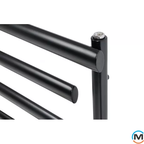 Дизайнерський сушка для рушників ARTTIDESIGN LION 8/900 чорний матовий, Колір: Чорний, фото , зображення 3