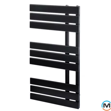 Дизайнерский полотенцесушитель ARTTIDESIGN Antibes 9/820 черный матовый, Цвет: Черный, Кол-во секций: 9, Высота (мм): 820, фото 