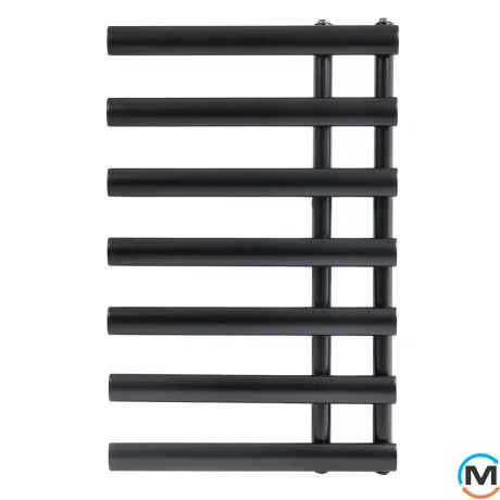 Дизайнерський сушка для рушників ARTTIDESIGN Nice 7/780 чорний матовий, Колір: Чорний, фото , зображення 4