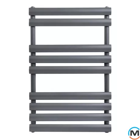 Дизайнерський сушка для рушників ARTTIDESIGN Miramar 9/820 сірий матовий, Колір: Сірий, Висота (мм): 820, Кількість секцій: 9, фото , зображення 2