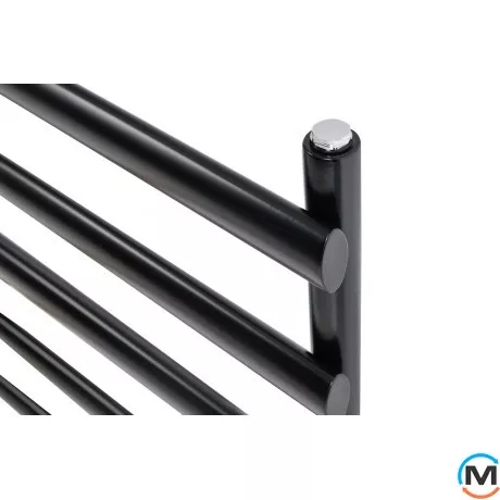 Дизайнерский полотенцесушитель ARTTIDESIGN Menton 6/744 черный матовый, Цвет: Черный, Высота (мм): 744, Кол-во секций: 6, фото , изображение 5