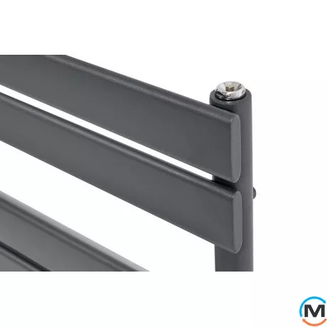 Дизайнерський сушка для рушників ARTTIDESIGN Vence 9/748 сірий матовий, фото , зображення 4