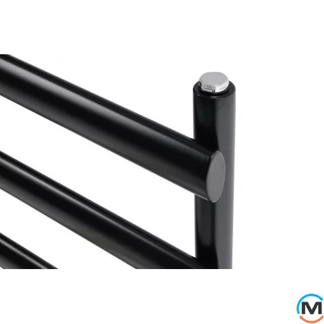 Дизайнерский полотенцесушитель ARTTIDESIGN Menton 8/992 черный матовый, Цвет: Черный, Высота (мм): 992, Кол-во секций: 8, фото , изображение 5