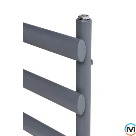 Дизайнерський сушки для рушників ARTTIDESIGN Menton 6/744 сірий, Колір: Сірий, Висота (мм): 744, Кількість секцій: 6, фото , зображення 4