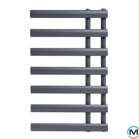 Дизайнерський сушка для рушників ARTTIDESIGN Nice 7/780 сірий, Колір: Сірий, фото , зображення 3