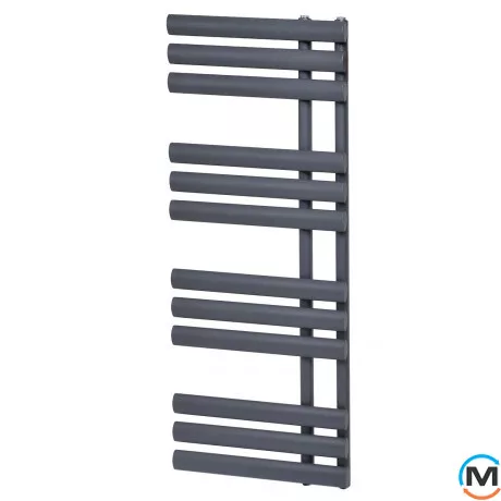 Дизайнерський сушка для рушників ARTTIDESIGN Grasse 12/1130 сірий матовий, Колір: Сірий, фото 