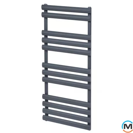 Дизайнерский полотенцесушитель ARTTIDESIGN Miramar 12/1130 серый матовый, Цвет: Серый, Высота (мм): 1130, Кол-во секций: 12, фото 