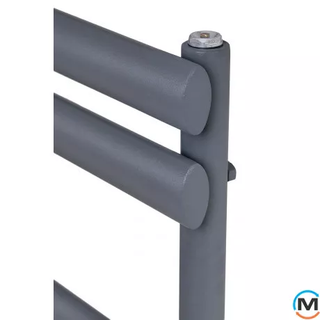 Дизайнерский полотенцесушитель ARTTIDESIGN Miramar 12/1130 серый матовый, Цвет: Серый, Высота (мм): 1130, Кол-во секций: 12, фото , изображение 4