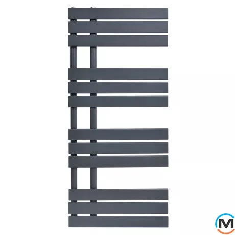 Дизайнерський сушка для рушників ARTTIDESIGN Antibes 12/1130 сірий, Колір: Сірий, Кількість секцій: 12, Висота (мм): 1130, фото 