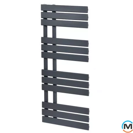 Дизайнерський сушка для рушників ARTTIDESIGN Antibes 12/1130 сірий, Колір: Сірий, Кількість секцій: 12, Висота (мм): 1130, фото , зображення 3