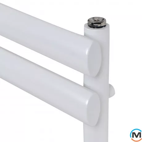 Дизайнерський сушка для рушників ARTTIDESIGN Miramar 12/1130 білий матовий, Колір: Білий, Висота (мм): 1130, Кількість секцій: 12, фото , зображення 4