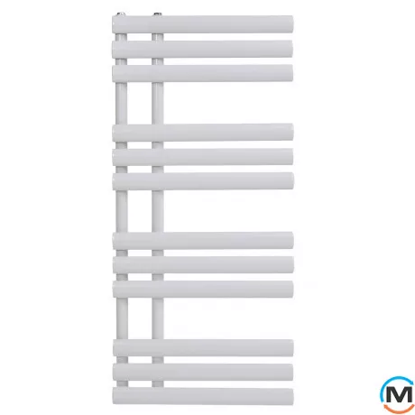 Дизайнерский полотенцесушитель ARTTIDESIGN Grasse 12/1130 белый матовый, Цвет: Белый, фото , изображение 2