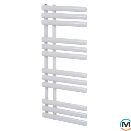 Дизайнерский полотенцесушитель ARTTIDESIGN Grasse 12/1130 белый матовый, Цвет: Белый, фото 