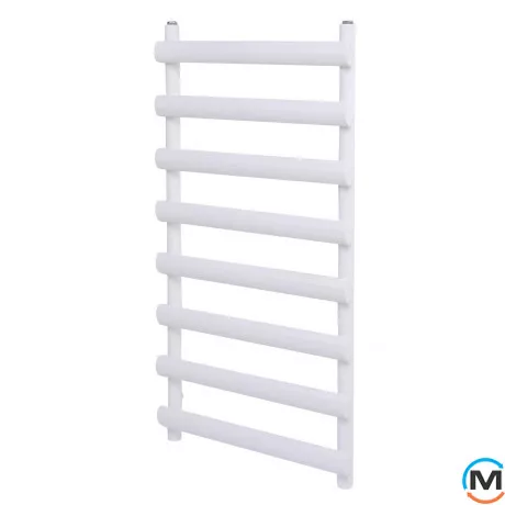 Дизайнерский полотенцесушитель ARTTIDESIGN Menton 8/992 белый матовый, Цвет: Белый, Высота (мм): 992, Кол-во секций: 8, фото 