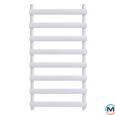 Дизайнерский полотенцесушитель ARTTIDESIGN Menton 8/992 белый матовый, Цвет: Белый, Высота (мм): 992, Кол-во секций: 8, фото , изображение 3