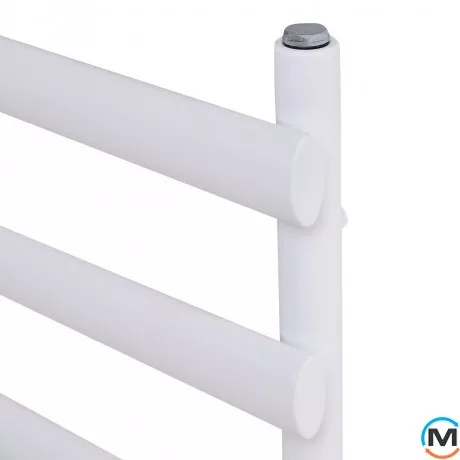 Дизайнерский полотенцесушитель ARTTIDESIGN Menton 8/992 белый матовый, Цвет: Белый, Высота (мм): 992, Кол-во секций: 8, фото , изображение 4