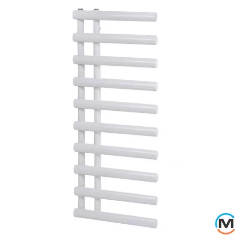 Дизайнерский полотенцесушитель ARTTIDESIGN Nice 10/1140 белый матовый, Цвет: Белый, фото , изображение 3