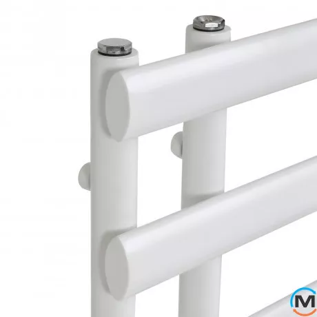 Дизайнерский полотенцесушитель ARTTIDESIGN Nice 10/1140 белый матовый, Цвет: Белый, фото , изображение 4