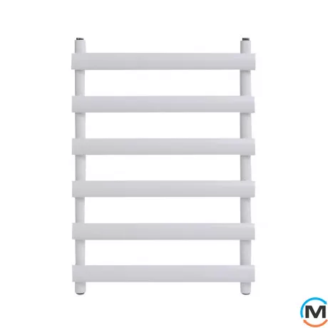 Дизайнерский полотенцесушитель ARTTIDESIGN Menton 6/744 белый матовый, Цвет: Белый, Высота (мм): 744, Кол-во секций: 6, фото , изображение 4