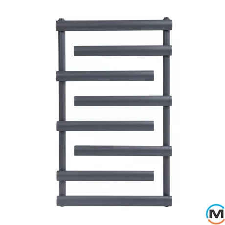 Дизайнерський сушка для рушників ARTTIDESIGN LION 8/900 сірий матовий, Колір: Сірий, фото , зображення 2