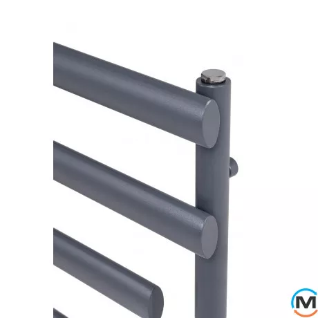 Дизайнерський сушка для рушників ARTTIDESIGN LION 8/900 сірий матовий, Колір: Сірий, фото , зображення 3