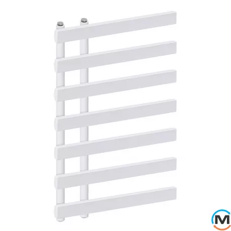 Дизайнерський сушка для рушників ARTTIDESIGN Eze 7/780 білий матовий, Колір: Білий, фото , зображення 3