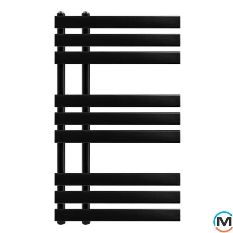 Дизайнерський сушка для рушників ARTTIDESIGN Bonson 9/820 чорний матовий, Колір: Чорний, фото 