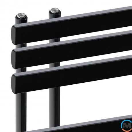 Дизайнерський сушка для рушників ARTTIDESIGN Bonson 9/820 чорний матовий, Колір: Чорний, фото , зображення 4