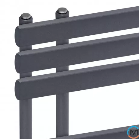 Дизайнерський сушка для рушників ARTTIDESIGN Bonson 9/820 сірий матовий, Колір: Сірий, фото , зображення 4