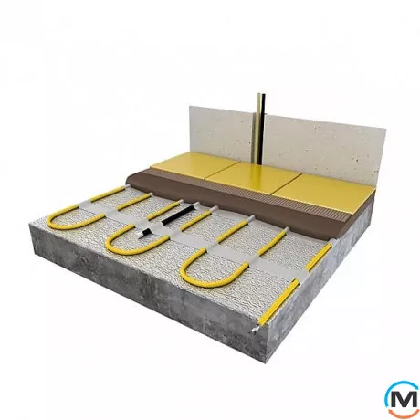 Секция двухжильного кабеля 17 Вт Magnum Cable C&F-17-700W 41,2м., Длина (м.): 41.2, Отапливаемая площадь (кв.м): 3,1-5,1, Мощность, Вт: 700, фото , изображение 5