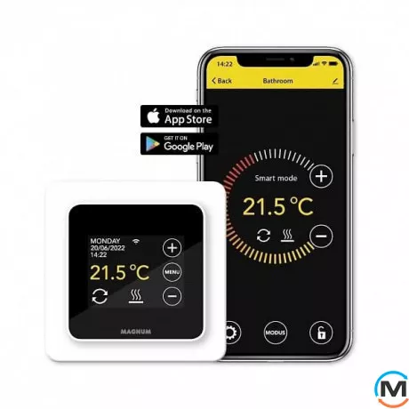 Терморегулятор Magnum MRC WiFi, Цвет: Белый, фото , изображение 2