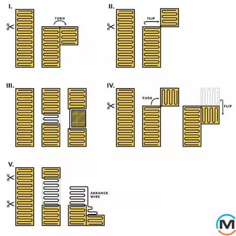 Нагревательный мат двухжильный Magnum Mat 2,5 m² 375 Вт, Отапливаемая площадь (кв.м): 2.5, Мощность, Вт: 375, фото , изображение 10
