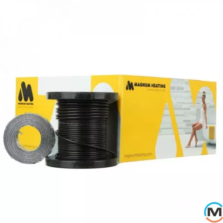 Тонкий нагревательный кабель 3мм двухжильный Magnum Slim Cable 3,5mm. 86,0m 1350 Вт, Длина (м.): 86, Мощность, Вт: 1350, Отапливаемая площадь (кв.м): 8,5-9, фото , изображение 2