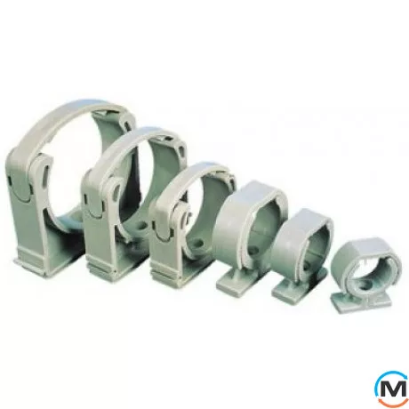 Полипропиленовая одинарная клипса с соединителем 40 KAN ppr, Диаметр (мм): 40, фото 