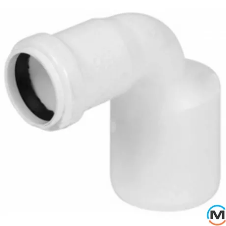 Коліно каналізаційне редукц. Magnaplast R 32/50, Варіант: Редукційне, Вид каналізації: Внутрішня, Тип каналізації: Проста, Градус (град.): 90, Діаметр (мм): 32, Матеріал: Поліпропілен PPR, фото 