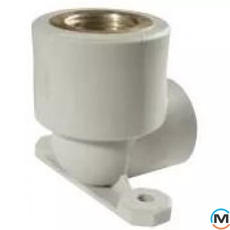 Поліпропіленове коліно настінне 25 х 1/2 "У KAN ppr, Тип різьблення: Внутрішня, Діаметр різьблення: 1/2", Діаметр (мм): 25, фото 