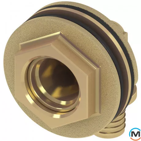 Куточок TECE для кріплення в стінці зливного бачка 16х1/2", фото 