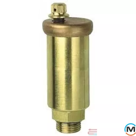 Автоматический воздухоотводчик Afriso 3/8" solar, Вариант: Без крана, Диаметр резьбы: 3/8", Исполнение: Прямой, Материал: Латунь, фото 