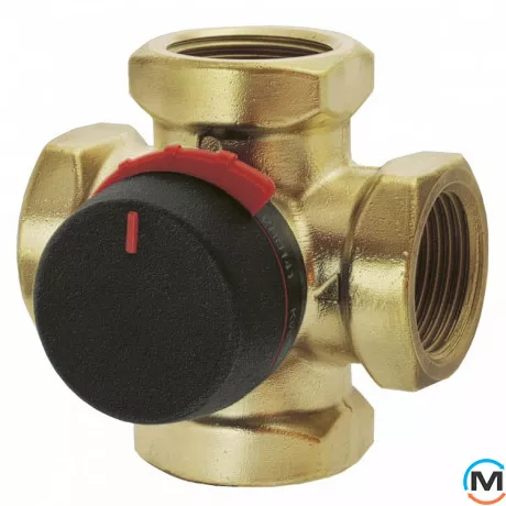 Esbe VRG141 Rp 1 1/4" DN32 kvs 16 чотириходовий змішувальний клапан, фото 