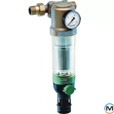 Фильтр Resideo (Honeywell) с обратной промывкой сетка 100 мкм, 11/4". Тmax - 40, фото 