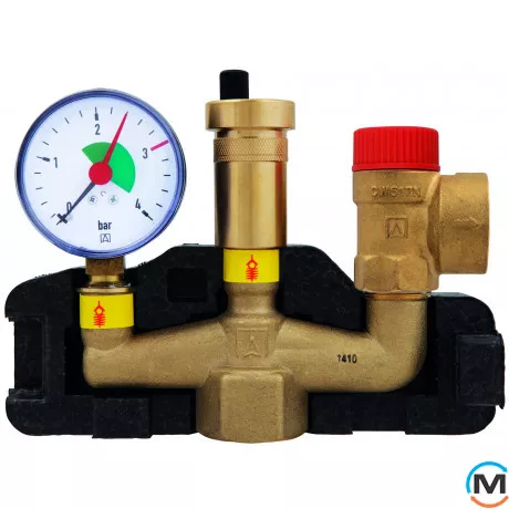 Група безпеки котла Afriso KSG maxi 100кВт, фото 