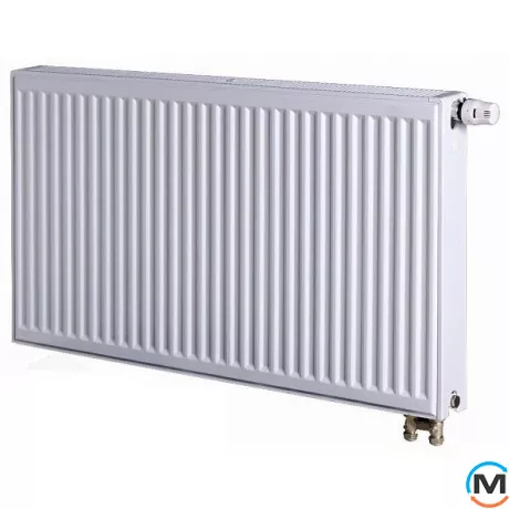 Радіатор Kermi FTV 22 400x400 нижнє підключення, Тип радіатора: 22, Підключення радіатора: Нижнє, Конструктив: Панельний, Висота (мм): 400, Довжина (мм): 400, фото 