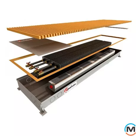 Внутрипольный конвектор Polvax KVM.380.2500.120, фото 