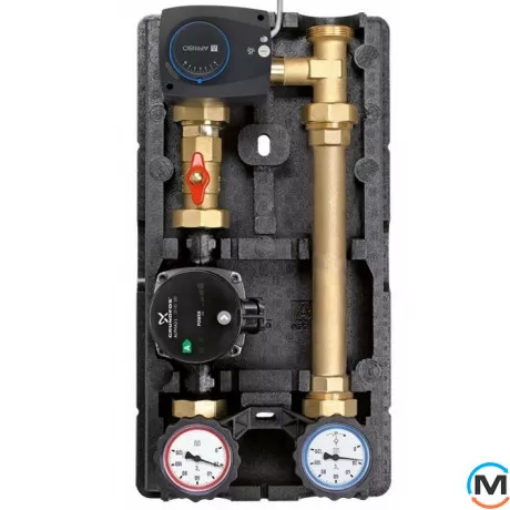 Насосна група Afriso RTA з насосом Grundfos Alpha2 L 25-60 змішувальна, фото 