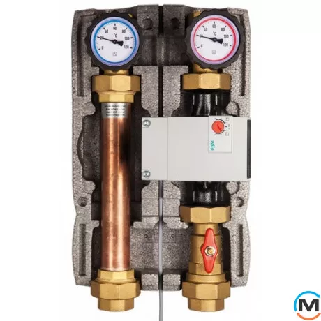 Насосна група Afriso з насосом Wilo Stratos Para 30/1-7 пряма, фото 